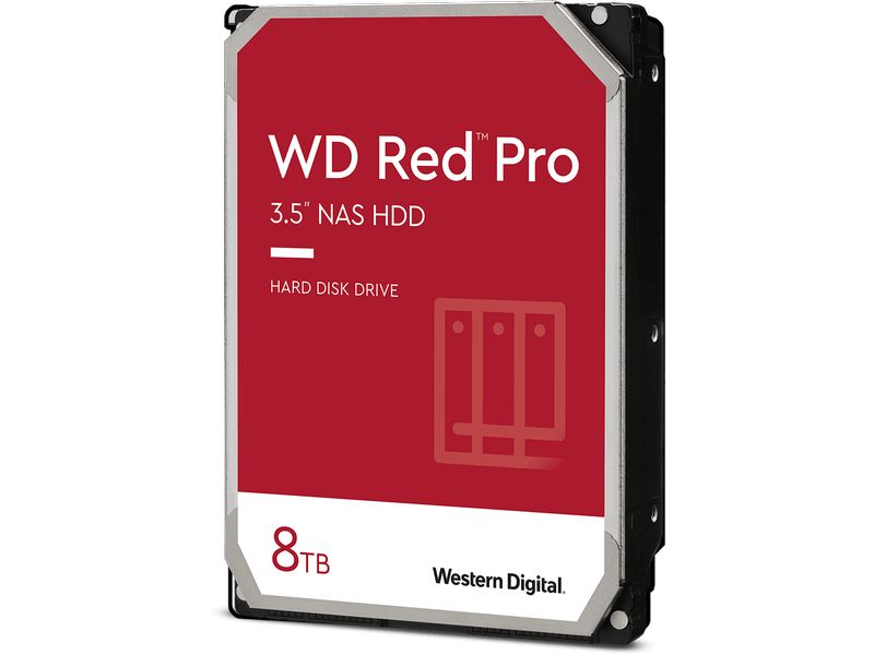 Western Digital Harddisk WD Red Pro 3.5" SATA 8 TB