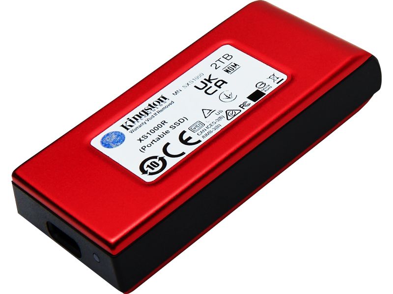 Kingston SSD externe XS1000 2000 GB, Rouge