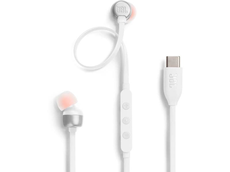 JBL Écouteurs intra-auriculaires Tune 310C USB Blanc