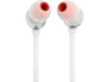 JBL Écouteurs intra-auriculaires Tune 310C USB Blanc