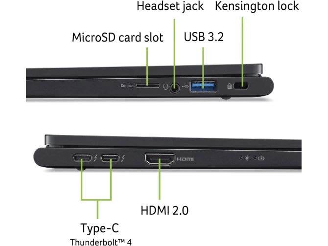 Acer Notebook TravelMate P6 (TMP614-73T-TCO-77TV) Touch