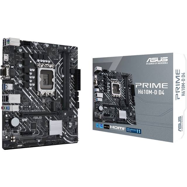 ASUS Carte mère PRIME H610M-D D4