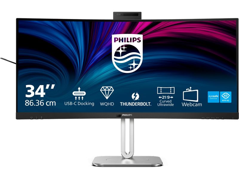 Philips Moniteur 34B2U6603CH/00 avec webcam