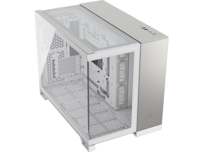 Corsair Boîtier d’ordinateur 2500X Gris/Blanc