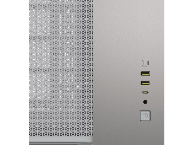 Corsair Boîtier d’ordinateur 2500X Gris/Blanc