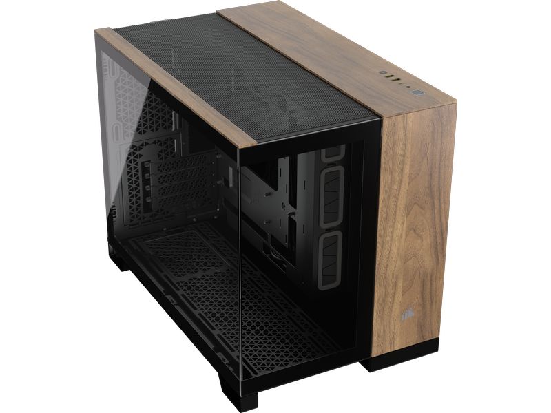 Corsair PC-Gehäuse 2500X Schwarz/Wallnuss