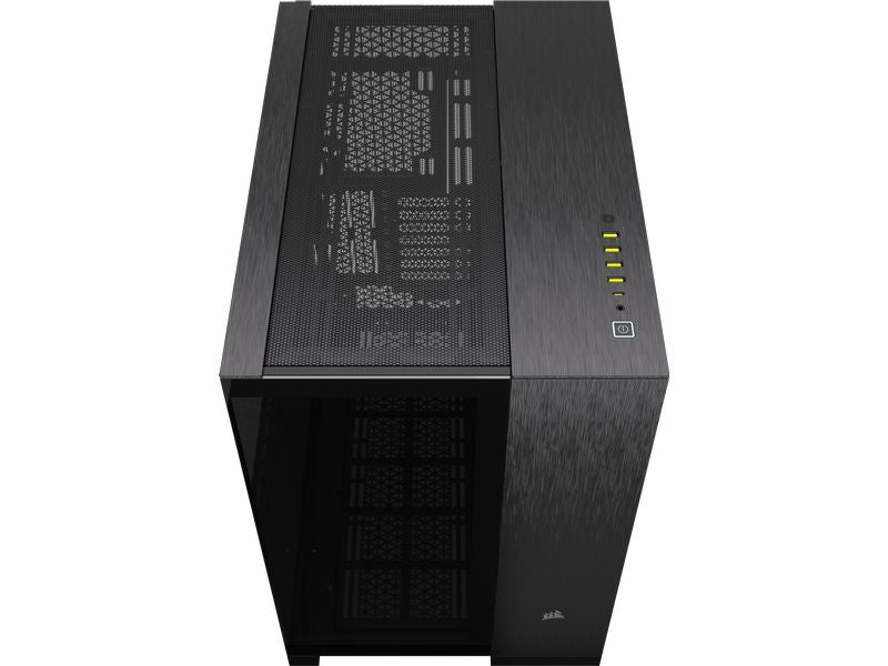 Corsair Boîtier d’ordinateur 6500X Noir/Obsidian Aluminium