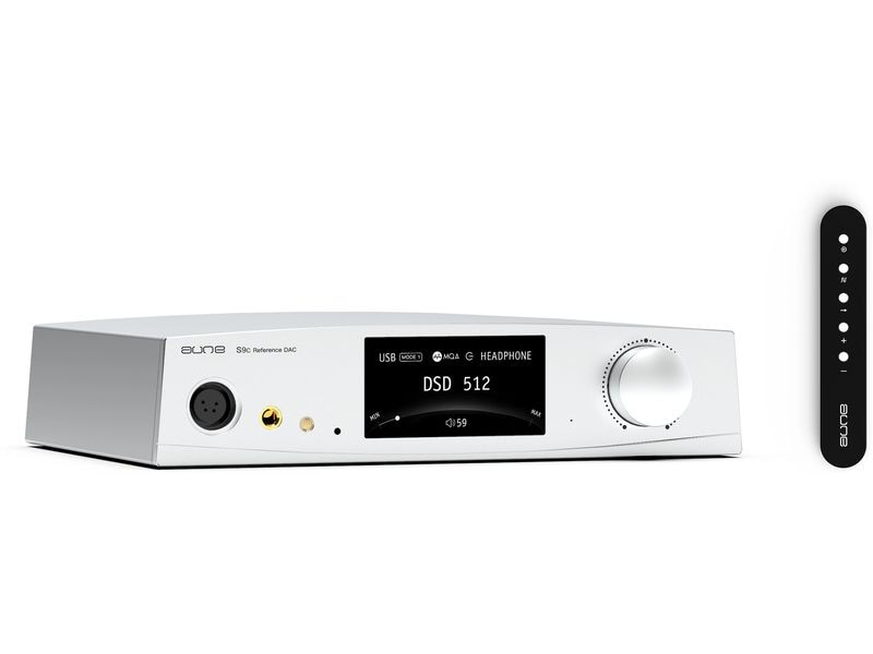 Aune Amplificateur de casque & USB-DAC S9C Pro Argenté