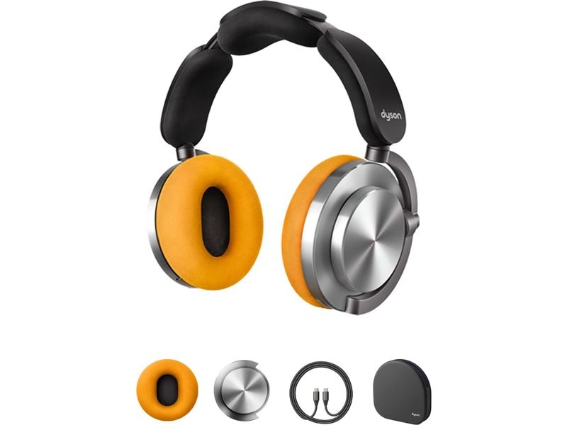 Dyson Casques supra-auriculaires OnTrac Aluminium; Jaune