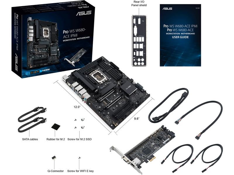 ASUS Carte mère PRO WS W680-ACE IPMI