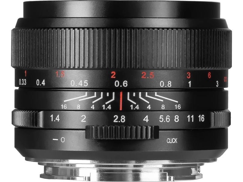 7Artisans Festbrennweite 35mm F/1.4 Mark III FF Schwarz – Canon RF