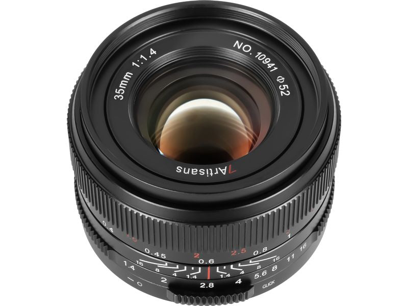 7Artisans Festbrennweite 35mm F/1.4 Mark III FF Schwarz – L-Mount