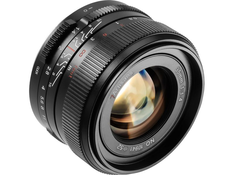 7Artisans Longueur focale fixe 35mm F/1.4 Mark III FF Noir – Nikon Z