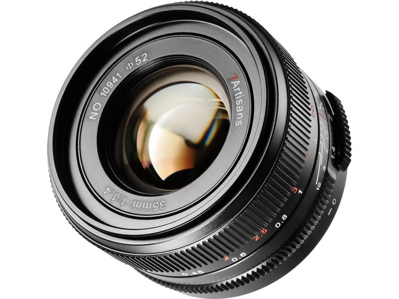 7Artisans Longueur focale fixe 35mm F/1.4 Mark III FF Noir – L-Mount