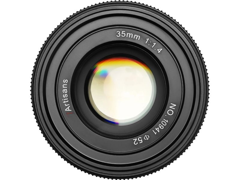 7Artisans Longueur focale fixe 35mm F/1.4 Mark III FF Noir – Sony E-Mount