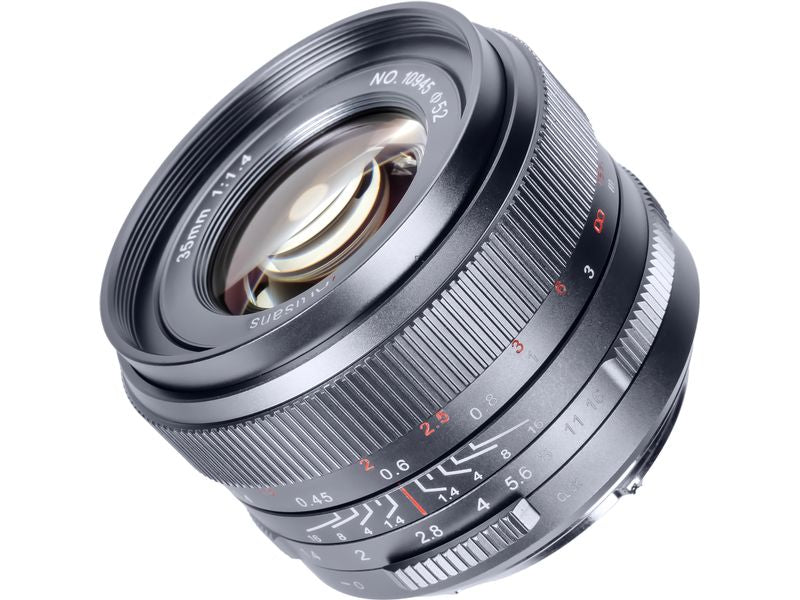 7Artisans Longueur focale fixe 35mm F/1.4 Mark III FF TG – Sony E-Mount