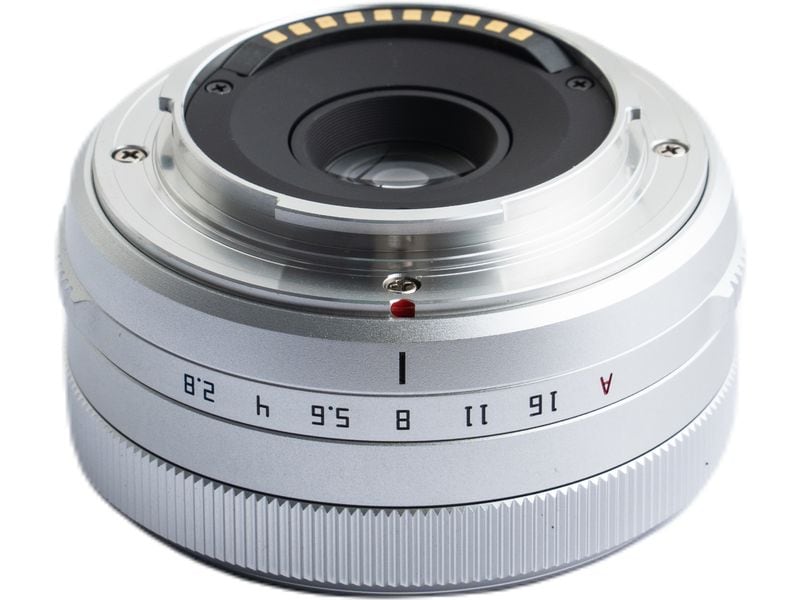 TTArtisan Longueur focale fixe AF 27mm F/2.8 Argent – Fujifilm X-Mount