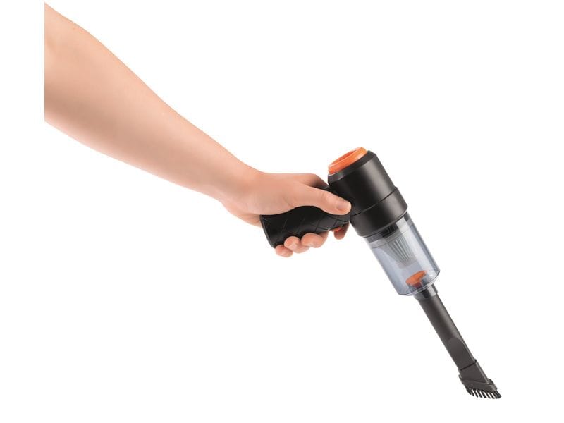 CLEANmaxx Aspirateur à main sans fil Orange/Noir