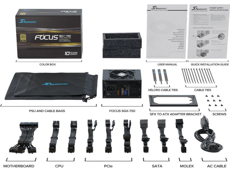 Seasonic Bloc d’alimentation Focus SGX-750