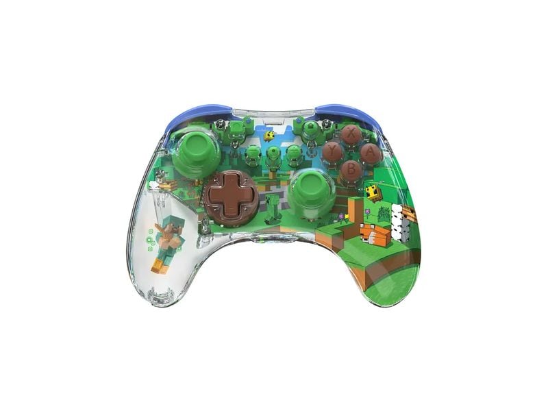 PDP Manette REALMz sans fil Forêt Minecraft