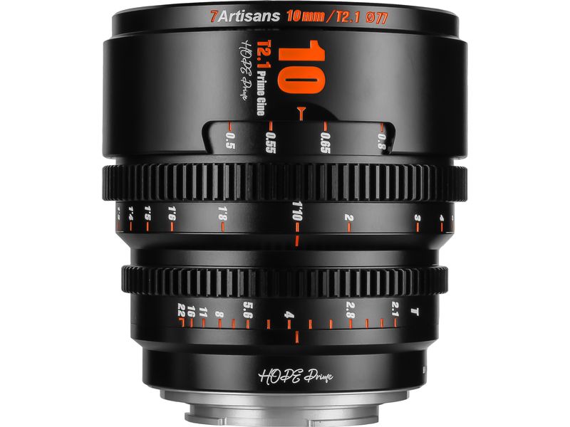 7Artisans Longueur focale fixe 10mm T/2.1 – Sony E-Mount