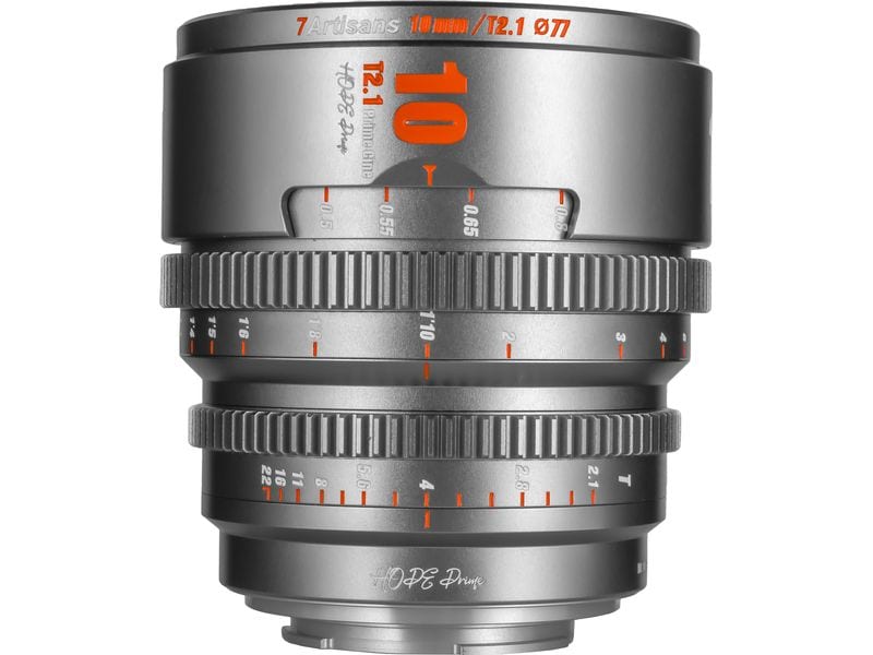 7Artisans Festbrennweite 10mm T/2.1 – Sony E-Mount