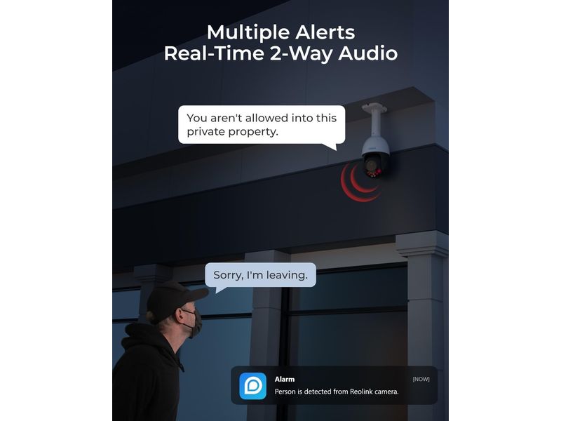 Reolink Netzwerkkamera P850 360° / PoE / 16x Zoom