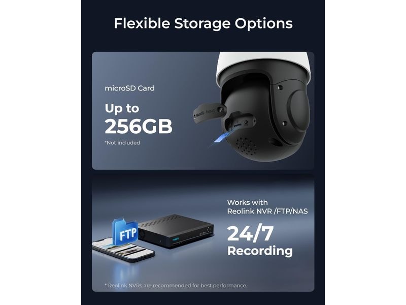 Reolink Netzwerkkamera P850 360° / PoE / 16x Zoom