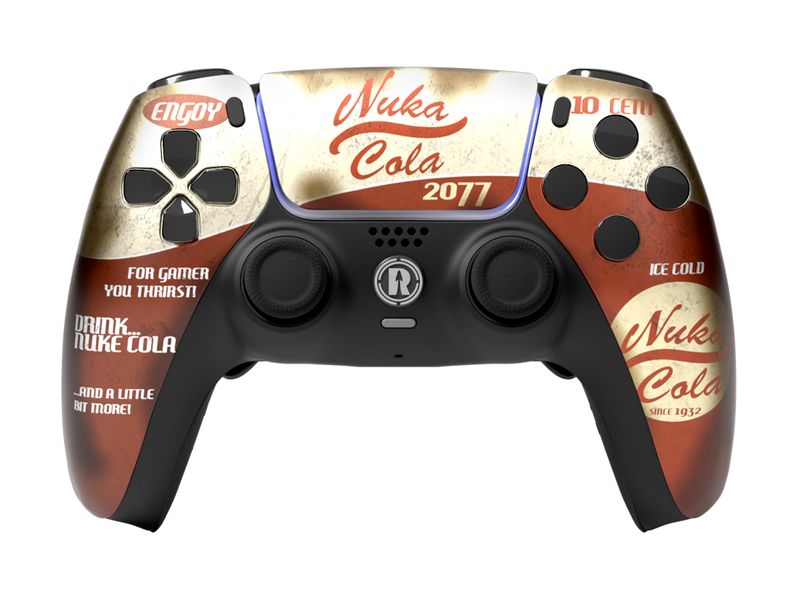 Rocket Games Manette Rocket Force X Black  Nuka Cola Effet de réverbération