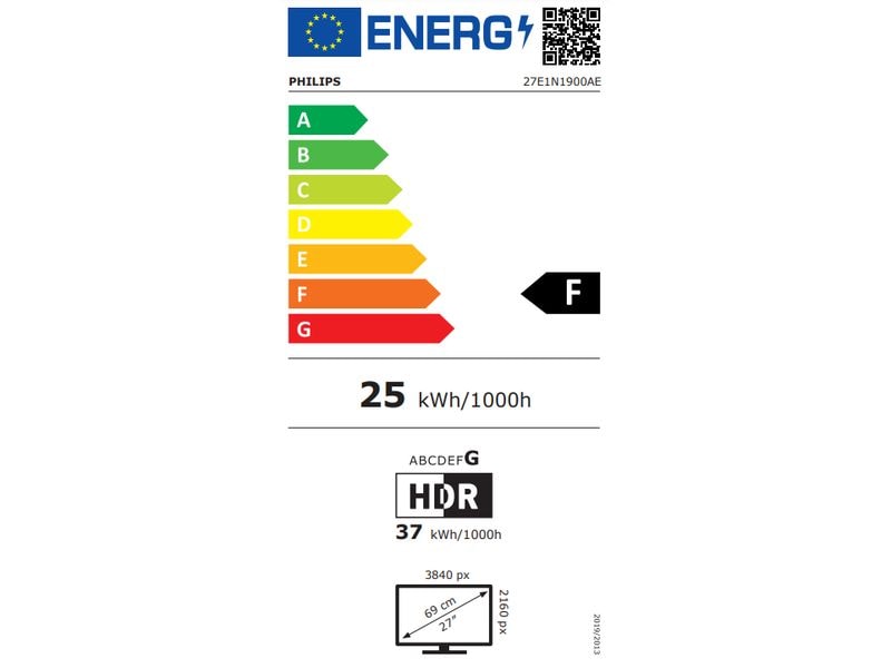 Philips Moniteur 27E1N1900AE/00