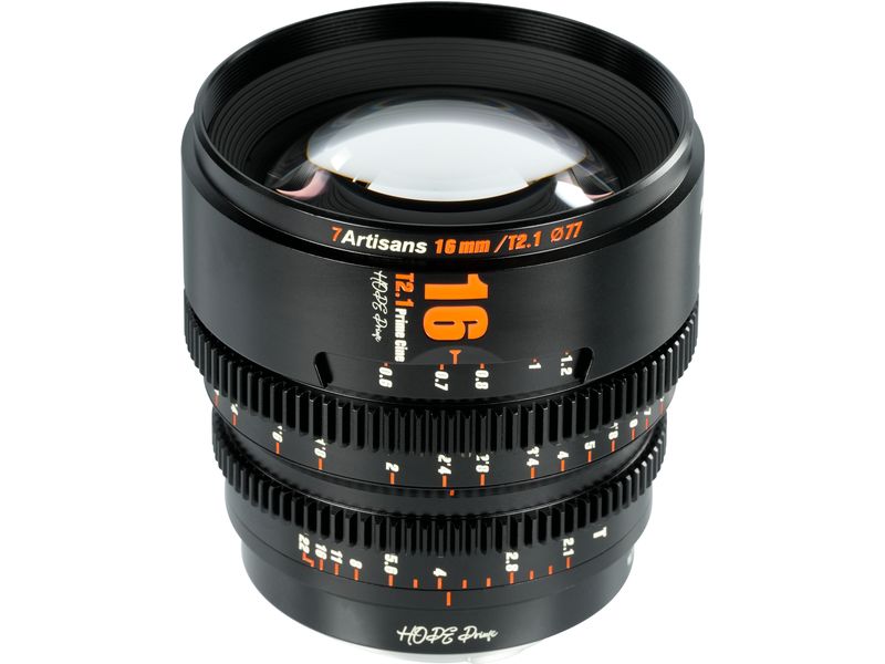 7Artisans Longueur focale fixe 16mm T/2.1 – Fujifilm X-Mount