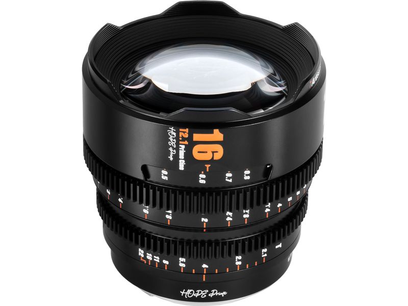 7Artisans Festbrennweite 16mm T/2.1 – MFT