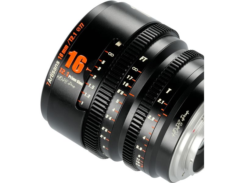 7Artisans Festbrennweite 16mm T/2.1 – MFT