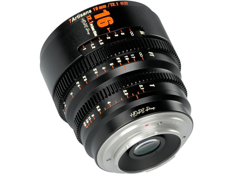 7Artisans Longueur focale fixe 16mm T/2.1 – Fujifilm X-Mount