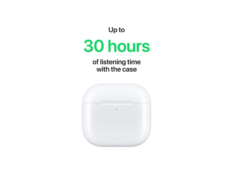 Apple True Wireless In-Ear-Kopfhörer AirPods 4 ANC USB-C & MagSafe