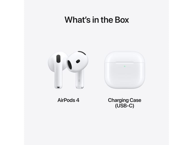 Apple True Wireless In-Ear-Kopfhörer AirPods 4 USB-C