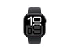 Apple Watch Series 10 42 mm LTE Alu Jet Black Sport M/L