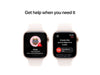 Apple Watch Series 10 42 mm Alu Or Rose Sport Blanc M/L