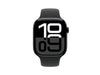 Apple Watch Series 10 46 mm Alu Jet Black Sport S/M