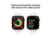 Apple Watch Series 10 46 mm LTE Alu Or Rose Sport Blanc M/L