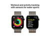 Apple Watch Series 10 46 mm LTE Boucle en titane naturel Milanese M/L