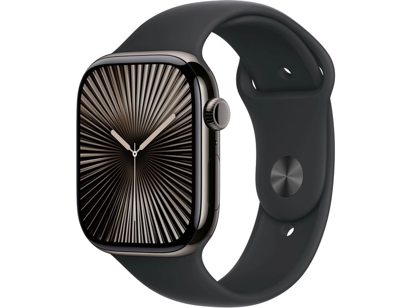 Apple Watch Series 10 46 mm LTE Titanium Jet Black Sport M/L