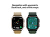 Apple Watch Ultra 2 Black Titanium Alpine Loop Vert foncé Medium