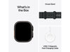 Apple Watch Ultra 2 Black Titanium Ocean Band Noir