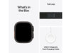 Apple Watch Ultra 2 Black Titanium Trail Loop Schwarz M/L