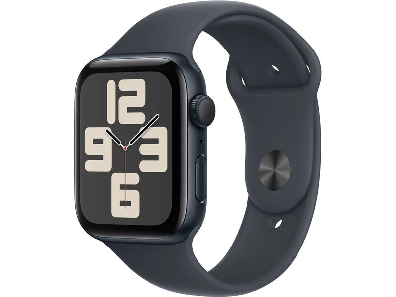 Apple Watch SE 2024 44 mm GPS Alu Sport Mitternacht S/M