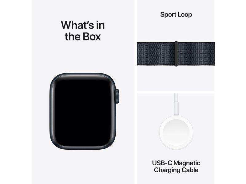 Apple Watch SE 2024 40 mm LTE Alu Sport Loop Minuit