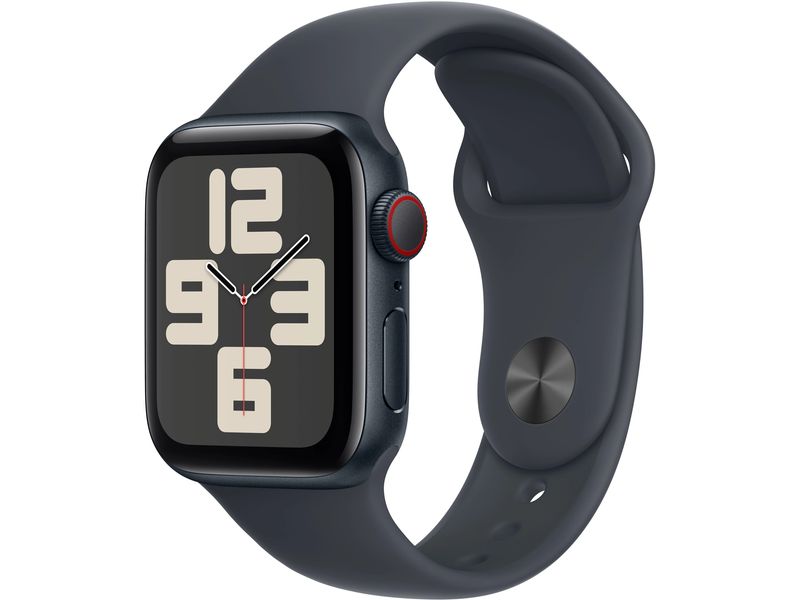 Apple Watch SE 2024 40 mm LTE Alu Sport Mitternacht S/M