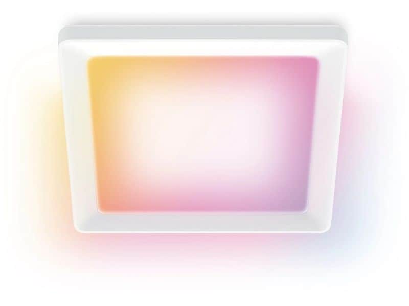 WiZ Quadratische Panelleuchte 17 W weiss