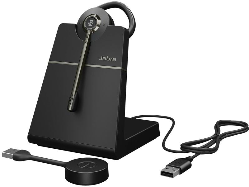 Jabra Casque Engage 55 SE MS Convertible USB-A, incluant station de charge